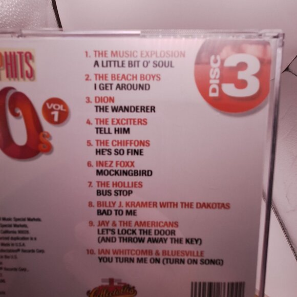 TOP OF THE POP HITS THE 60S VOLUME 1 (6) CD SET IN ORIGINAL BOX MULTIPLE ARTISTS - Picture 4 of 10